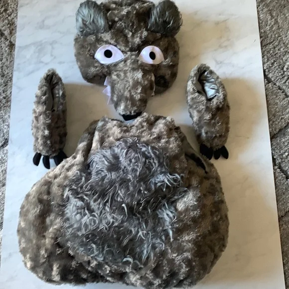 COPY - Toddler Wolf Halloween Costume - Picture 2 of 5